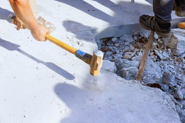 Concrete Pavement Demolition in Santa Maria