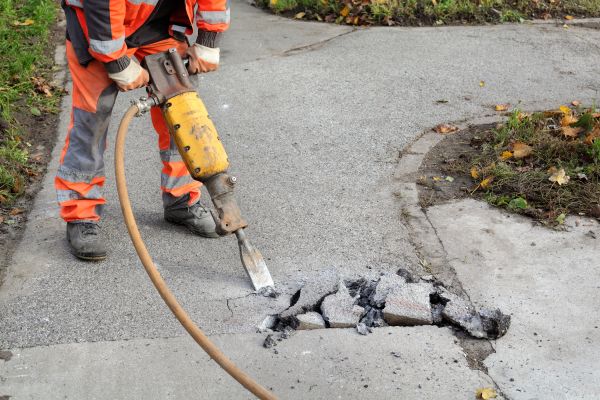 Concrete Sidewalk Removal in Santa Maria