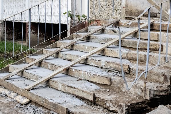 Staircase Demolition in Santa Maria